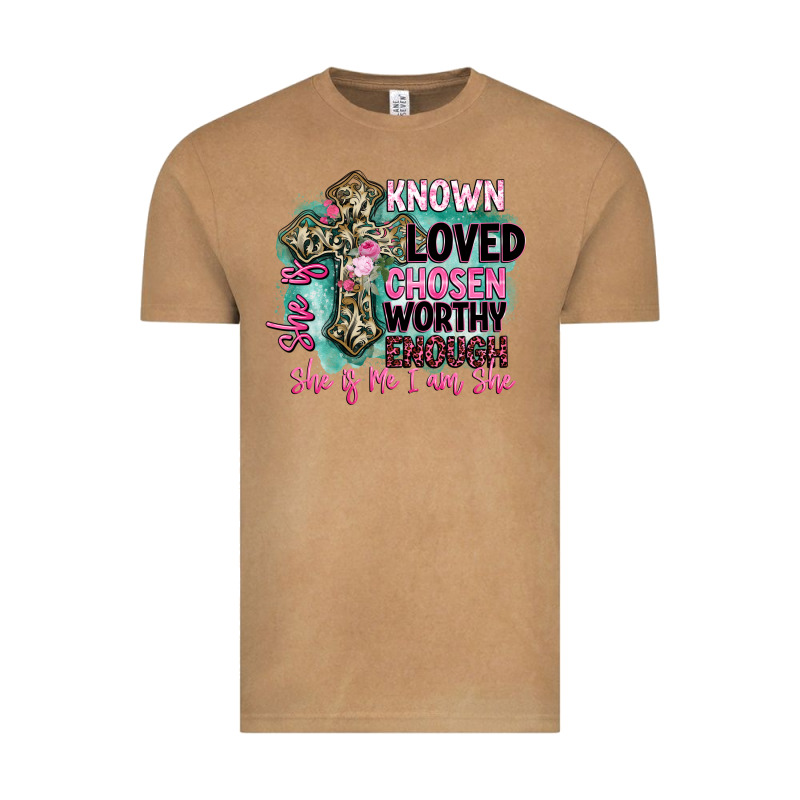 She Is Loved Vintage Tee by BarkalooDesign | Teevron