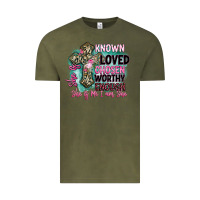 Vintage Olive she is loved Vintage Tee - BarkalooDesign