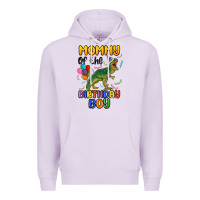 Lilac mommy of the birthday boy Premium Hoodie - MaliasSmallBusiness