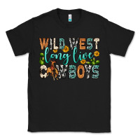 Black wild west long live cowboys Classic Tee - Zillion Design Studio