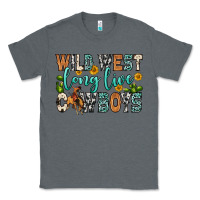 Charcoal Heather wild west long live cowboys Classic Tee - Zillion Design Studio