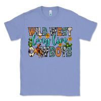 Colony Blue wild west long live cowboys Classic Tee - Zillion Design Studio