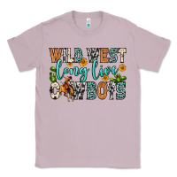 Lilac wild west long live cowboys Classic Tee - Zillion Design Studio