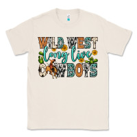 Natural wild west long live cowboys Classic Tee - Zillion Design Studio