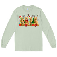 Matcha golden dogs with christmas Long Sleeve Tee - Zillion Design Studio