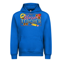 Cobalt blessed teacher Urban Hoodie - MaliasSmallBusiness