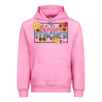 Fuchsia Pink blessed teacher Urban Hoodie - MaliasSmallBusiness
