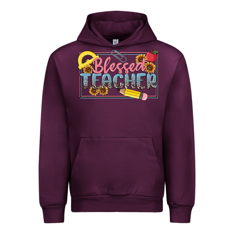 Blessed Teacher Urban Hoodie by MaliasSmallBusiness | Teevron