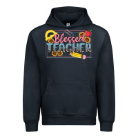Navy blessed teacher Urban Hoodie - MaliasSmallBusiness