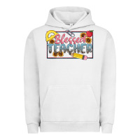 Pigment Lunar Rock blessed teacher Urban Hoodie - MaliasSmallBusiness
