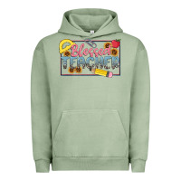 Pigment Oil Green blessed teacher Urban Hoodie - MaliasSmallBusiness