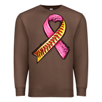 Chestnut breast cancer sport ribbons Premium Sweatshirt - AdoDesignShop