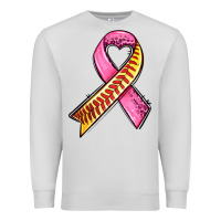 Dove Grey breast cancer sport ribbons Premium Sweatshirt - AdoDesignShop