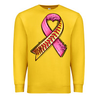Lemon breast cancer sport ribbons Premium Sweatshirt - AdoDesignShop
