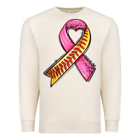 Sandshell breast cancer sport ribbons Premium Sweatshirt - AdoDesignShop