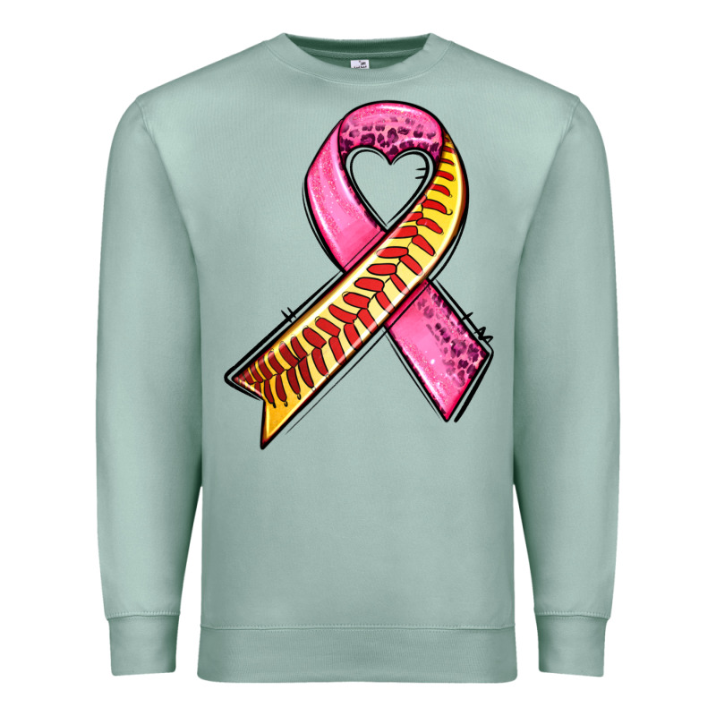 Breast Cancer Sport Ribbons Premium Sweatshirt by AdoDesignShop | Teevron