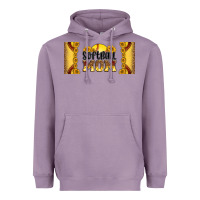 Leopard Softball Mom 16oz Libbey Glass Heavyweight Hoodie | Teevron