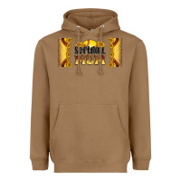Toasted Coconut leopard softball mom 16oz libbey glass Heavyweight Hoodie - HRA Design Shop