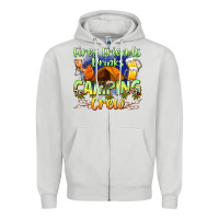 Dove Grey fires friends drinks camping crew Zipper Hoodie - Zillion Design Studio