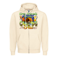 Sandshell fires friends drinks camping crew Zipper Hoodie - Zillion Design Studio
