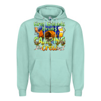 Seafoam fires friends drinks camping crew Zipper Hoodie - Zillion Design Studio