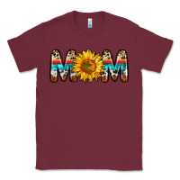Burgundy mom sunflower Classic Tee - Zillion Design Studio