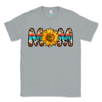 Heather Grey mom sunflower Classic Tee - Zillion Design Studio
