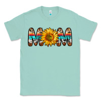 Seafoam mom sunflower Classic Tee - Zillion Design Studio