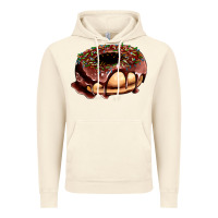Vintage Artic chocolate donut with candies Vintage Hoodie - AdoDesignShop