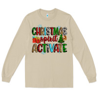 Mushroom christmas spirit activite Long Sleeve Tee - Zillion Design Studio