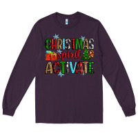 Plum christmas spirit activite Long Sleeve Tee - Zillion Design Studio