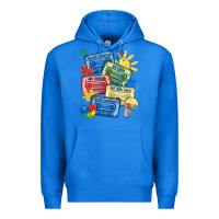 True Royal autism cassette tapes Premium Hoodie - MaliasSmallBusiness