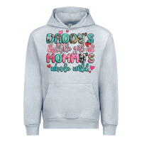 Heather Grey daddy's little girl mommy's whole world Urban Hoodie - MaliasSmallBusiness