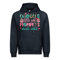 Navy daddy's little girl mommy's whole world Urban Hoodie - MaliasSmallBusiness