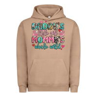 Pigment Burro daddy's little girl mommy's whole world Urban Hoodie - MaliasSmallBusiness