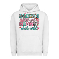 Pigment Lunar Rock daddy's little girl mommy's whole world Urban Hoodie - MaliasSmallBusiness