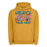 Pigment Peanut Butter daddy's little girl mommy's whole world Urban Hoodie - MaliasSmallBusiness
