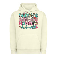 Pigment Pistachio daddy's little girl mommy's whole world Urban Hoodie - MaliasSmallBusiness