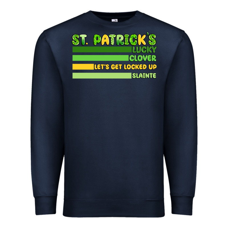 St. Patricks Lucky Clover  Artiststas Premium Sweatshirt by Artiststas | Teevron