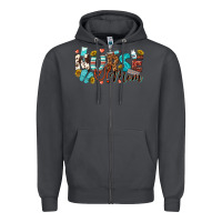 Smoke nurse mom Zipper Hoodie - texasbilliewilder