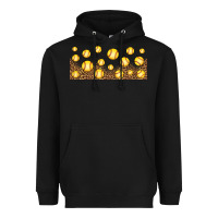 Black leopard softball 16oz libbey glass Heavyweight Hoodie - HRA Design Shop