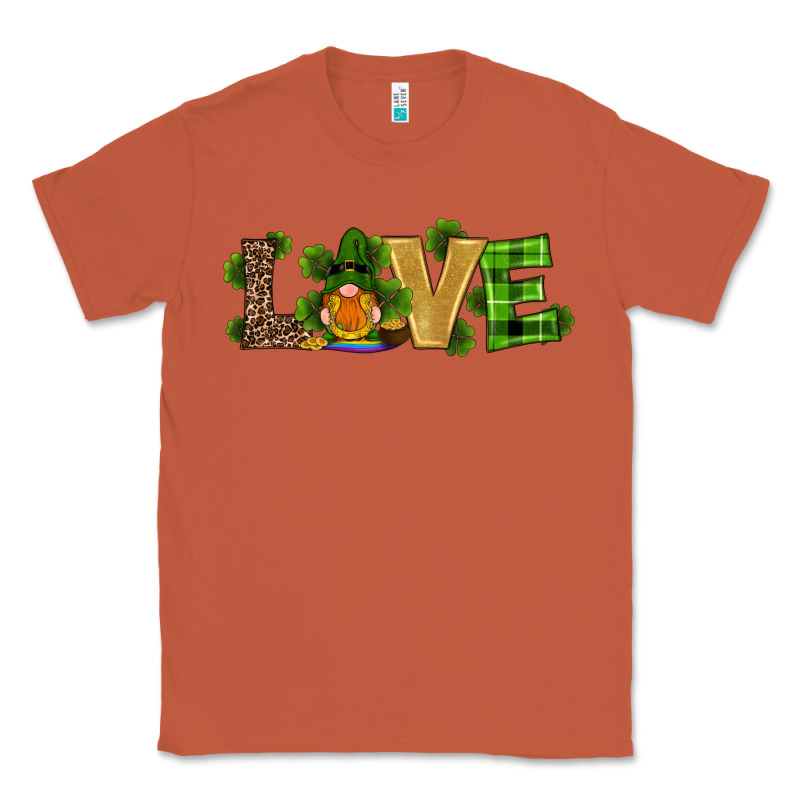 St Patricks Day Gnomes Shamrock Horseshoes Love Classic Tee by RanaPortraitStore | Teevron