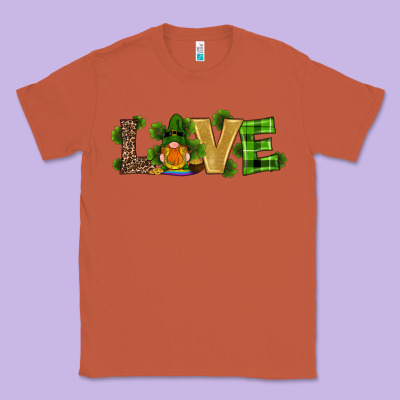 St Patricks Day Gnomes Shamrock Horseshoes Love Classic Tee Designed By Ranaportraitstore