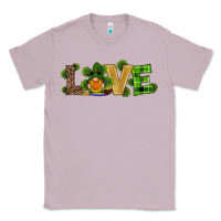 Lilac st patricks day gnomes shamrock horseshoes love Classic Tee - RanaPortraitStore