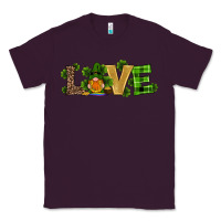 Plum st patricks day gnomes shamrock horseshoes love Classic Tee - RanaPortraitStore