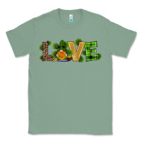 Sage st patricks day gnomes shamrock horseshoes love Classic Tee - RanaPortraitStore