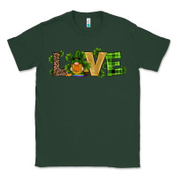 Sports Green st patricks day gnomes shamrock horseshoes love Classic Tee - RanaPortraitStore