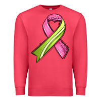 Cardinal breast cancer sport ribbons Premium Sweatshirt - AdoDesignShop