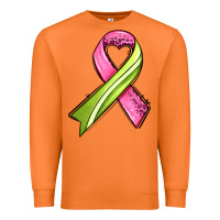 Carrot breast cancer sport ribbons Premium Sweatshirt - AdoDesignShop