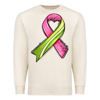Sandshell breast cancer sport ribbons Premium Sweatshirt - AdoDesignShop